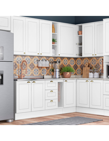 Aéreo especiero Americana blanco 20cm