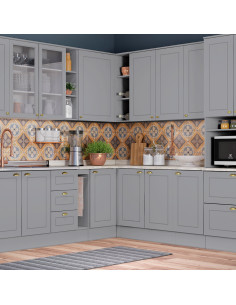 Aéreo esquinero Americana gris 94cm 2