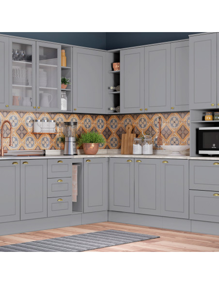 Aéreo esquinero Americana gris 94cm