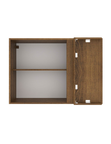 Aéreo esquinero Agata gris 1 puerta 94cm