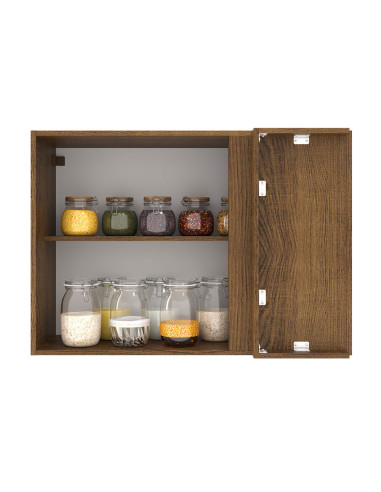 Aéreo esquinero Agata gris 1 puerta 94cm