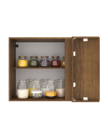 Aéreo esquinero Agata gris 1 puerta 94cm