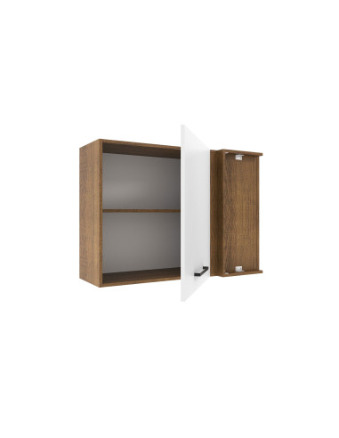 Aéreo Esquinero Agata Blanco 1 Puerta 94cm - Mueble de Cocina