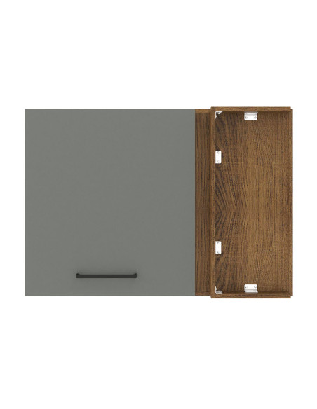 Aéreo esquinero Agata gris 1 puerta 94cm