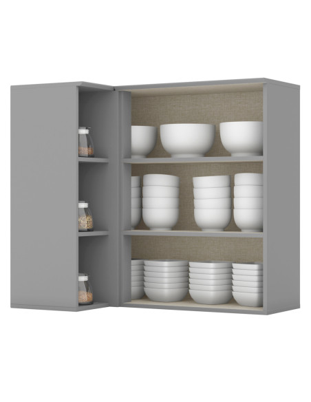 Aéreo esquinero Americana gris 94cm