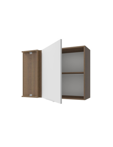 Aéreo Esquinero Stella Blanco 1 Puerta 94cm - Mueble Cocina