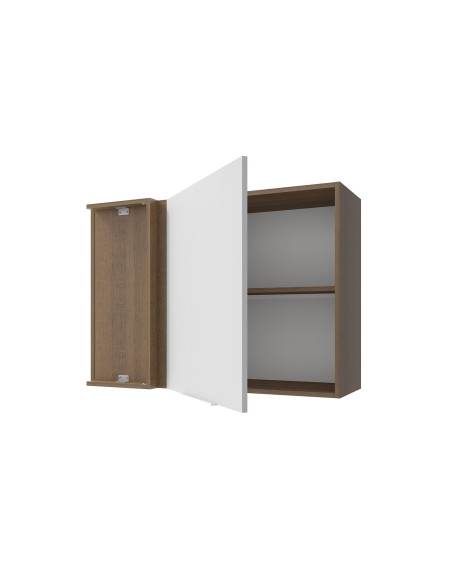 Aéreo esquinero Stella blanco 1 puerta 94cm