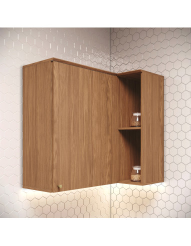 Aéreo Esquinero Requinte 94cm - Mueble de Cocina Esquinero