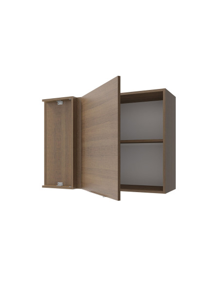 Aéreo esquinero Stella café 1 puerta 94cm