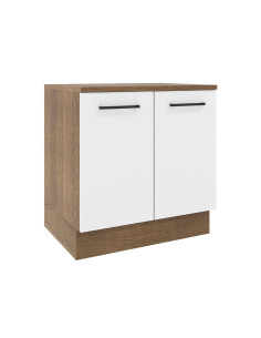 Base cocina Agata blanco 2 puertas 80cm