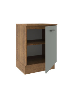 Base cocina Agata gris 1 puerta 60cm