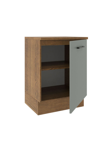 Base cocina Agata gris 1 puerta 60cm