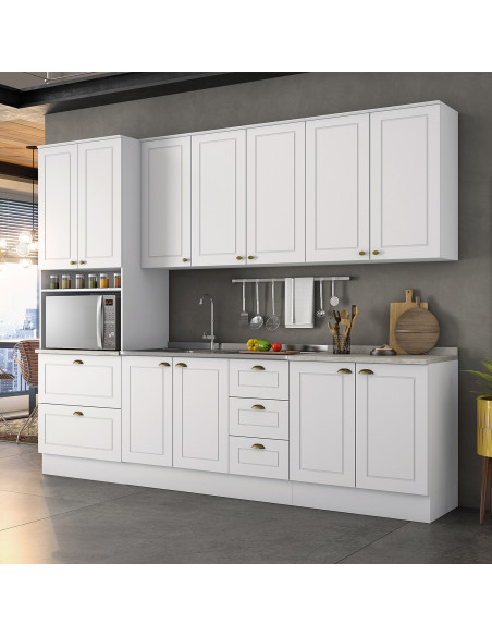 Base cocina Americana blanco 120cm