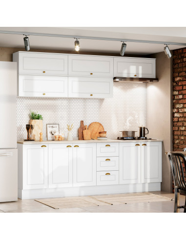 Base Cocina Americana Blanco 40 cm - Mueble de Cocina