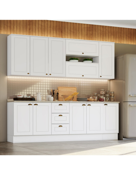 Base cocina Americana blanco 120cm