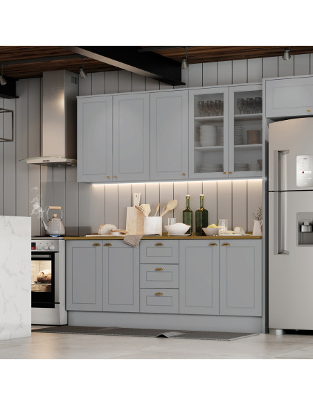 Base cocina Americana gris 120cm