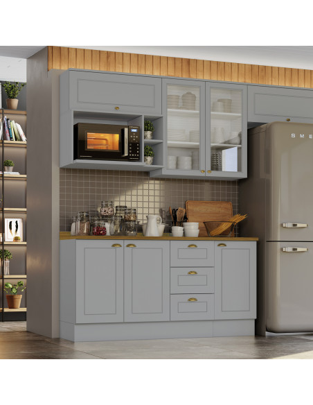 Base cocina Americana gris 120cm