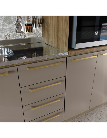 Base cocina Botanic gris 2 puertas 120cm