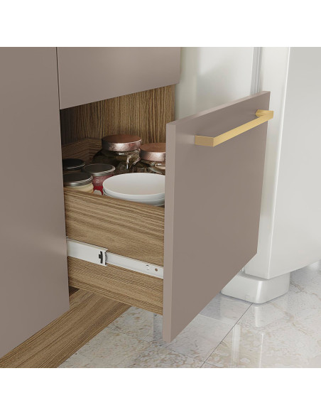 Base cocina Botanic verde 2 puertas 120cm