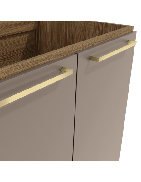 Base cocina Botanic verde 2 puertas 80cm