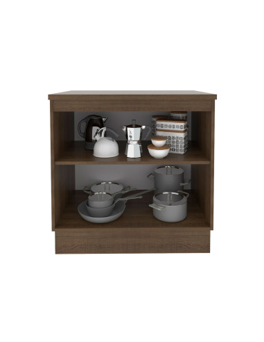 Base cocina Stella blanco 2 puertas 80cm