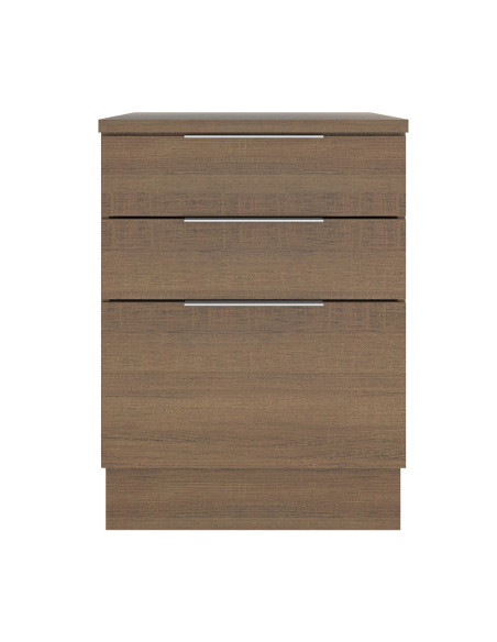 Base cocina Stella café 3 cajones 60cm