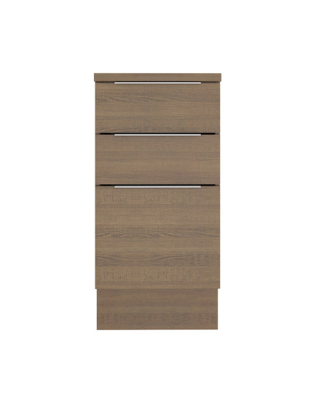 Base cocina Stella café 3 cajones 40cm