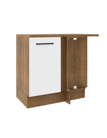 Base esquinero Agata blanco 1 puerta 94cm