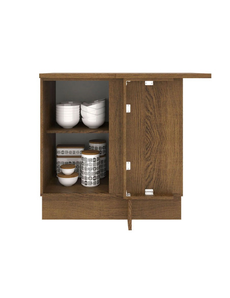 Base esquinero Agata blanco 1 puerta 94cm