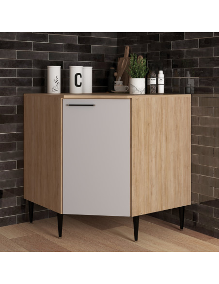 Base esquinero cocina Amalia 80cm