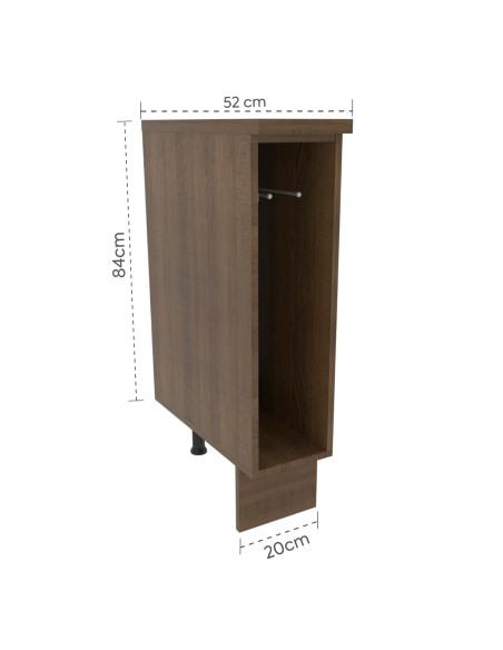 Base toallero Agata 20cm