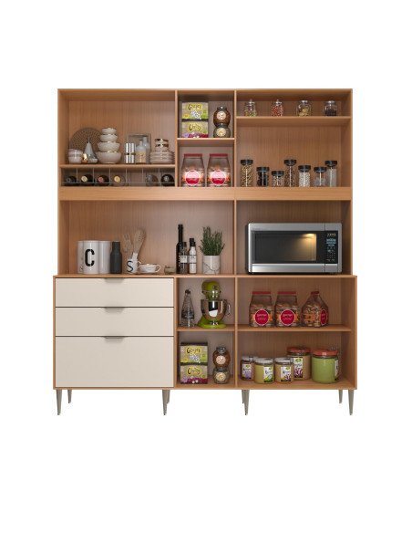 Cocina compacta Bruna blanco