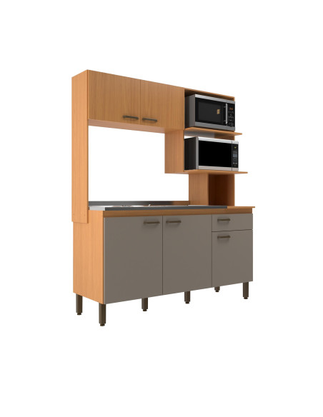 Cocina compacta Evelyn grafito