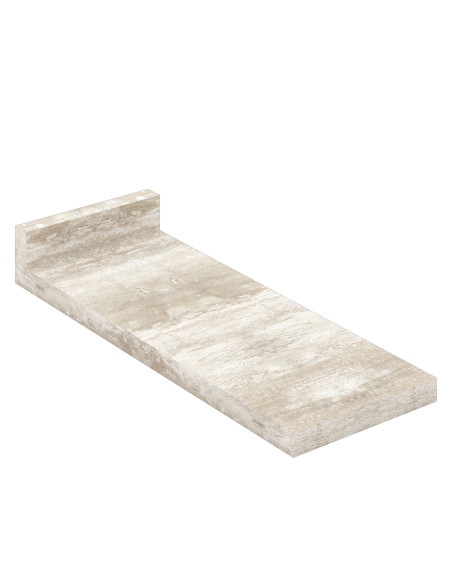 Cubierta de cocina Americana gris 20cm