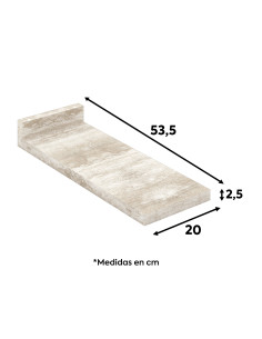 Cubierta de cocina Americana gris 20cm 2