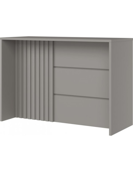 Isla comedor Americana gris