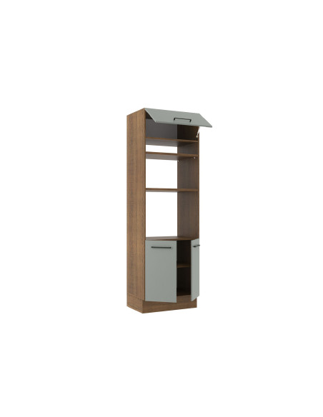 Mueble horno Agata gris 70cm