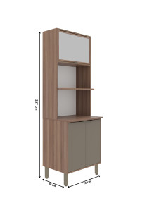 Mueble horno Louise 3 puertas 71.5cm 2