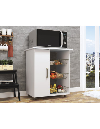 Verdulero Luna 3 Niveles - Organizador de Cocina Elegante