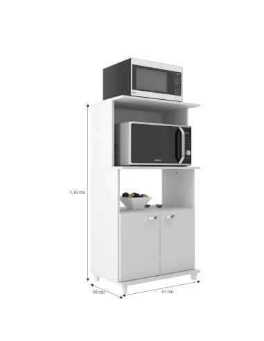 Mueble Multiuso Dallas 2 Puertas 61cm - Mueble para Cocina