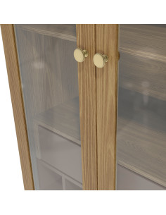 Vitrina Botanic gris 80cm 2