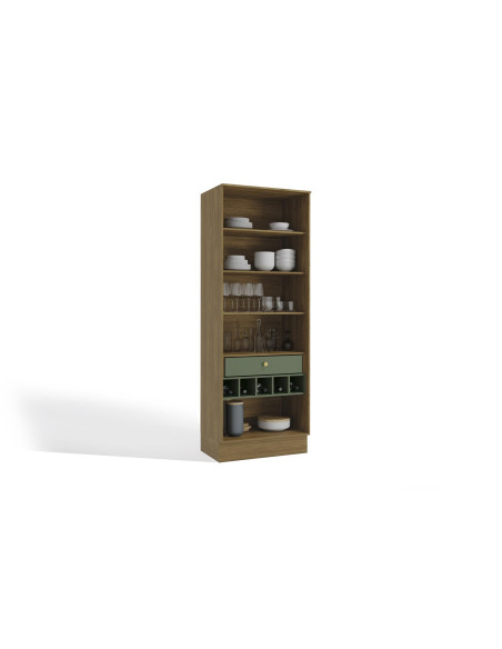 Vitrina Botanic verde 80cm