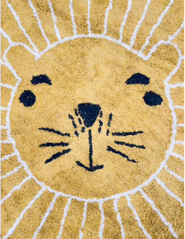 Alfombra Infantil León 120cm - Decoración Divertida para Niños