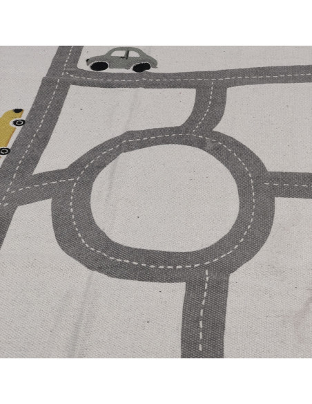 Alfombra infantil 140x90cm pista