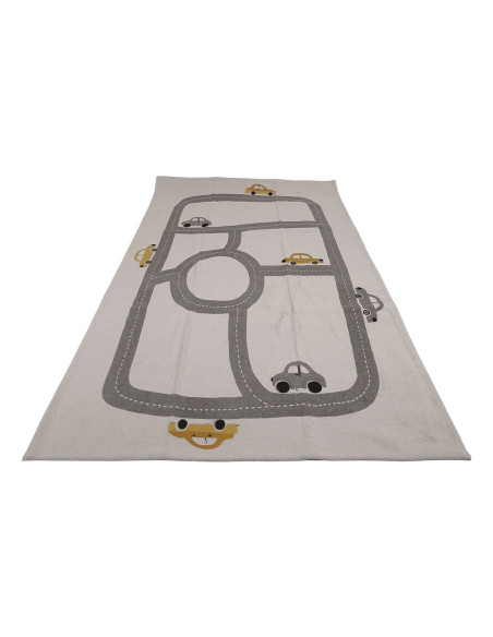 Alfombra infantil 140x90cm pista