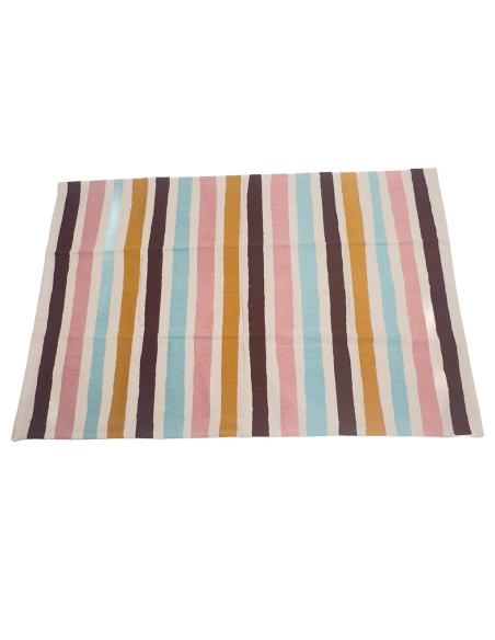 Alfombra infantil 180x120cm franjas