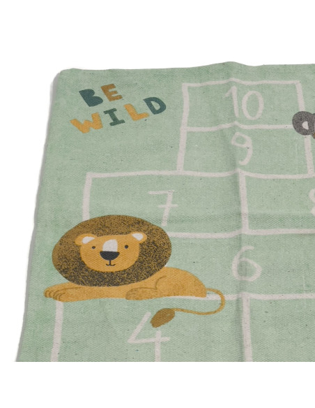 Alfombra infantil 140x70cm safari