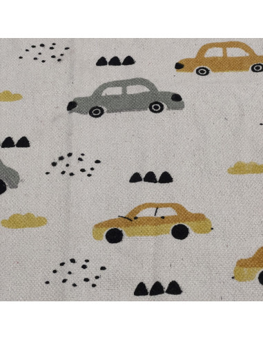 Alfombra Infantil Autos 140x70cm - Decoración Dormitorio