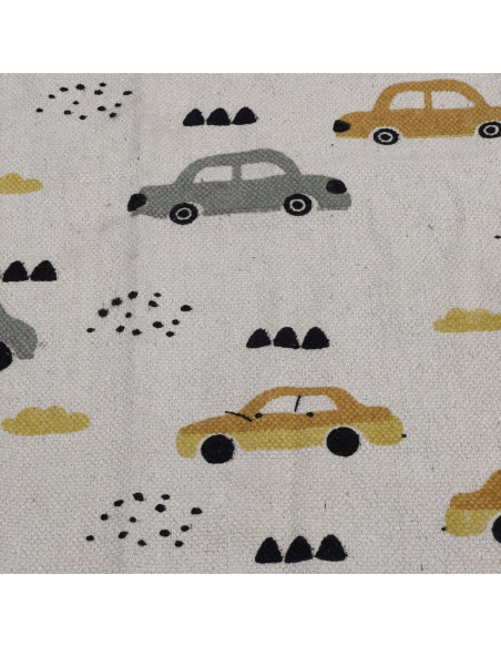 Alfombra infantil 140x70cm autos