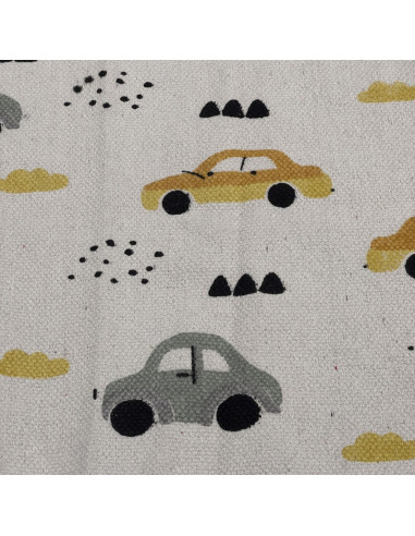 Alfombra Infantil Autos 140x70cm - Decoración Dormitorio